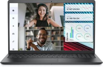 DELL 15.6 Vostro 3520 Core i3-1215U/16Gb/SSD512Gb/NoOS Black (3520-3650)