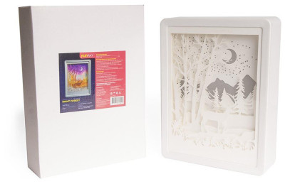 FUNRAY "Night Forest",цвет:тепл.бел.+гол.,12LED,э/п АА*3шт(не в комп),4,5В
