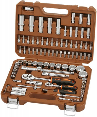 OMBRA OMT94S12 Набор инструмента универсальный 1/4", 1/2"DR с головками торцевыми 12-гранными 1/2"DR