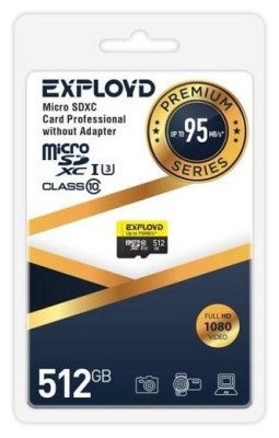 OLTRAMAX 512GB microSDXC Class 10 UHS-1 Premium (U3) [OM512GCSDXC10UHS-1-PrU3 w]