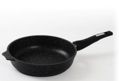 МЕЧТА 024802 Гранит black 24см со съемной ручкой