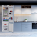 Встраиваемый холодильник Beko BCNA306E2S, белый