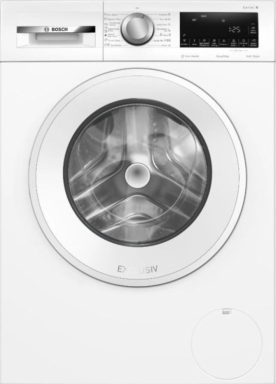 Стиральная машина Bosch Serie 6 WGG244Z4BY белый, загрузка фронтальная 9 кг, 1400 об/мин, класс A
