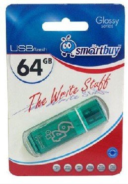 SMARTBUY (SB64GBGS-G) 64GB GLOSSY SERIES GREEN