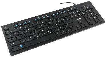 SMARTBUY (SBK-206US-K) SLIM USB черный