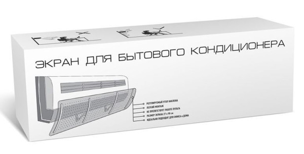 TOPPERR 3440 Экран для бытовых кондиционеров (прозрачный)