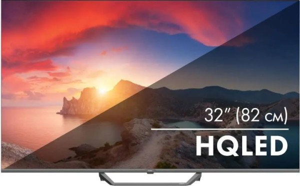 HAIER 32" Smart TV S2 Pro, QLED, FULL HD, черный, СМАРТ ТВ, Android TV