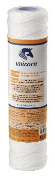 UNICORN Картридж механический из полипропиленового шнура 10" 20 микрон РР 1020 UNICORN