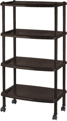 KEEPLEX KL281412011 Этажерка для обуви Regular четырехсекционная 50х31х14,5см темный каштан