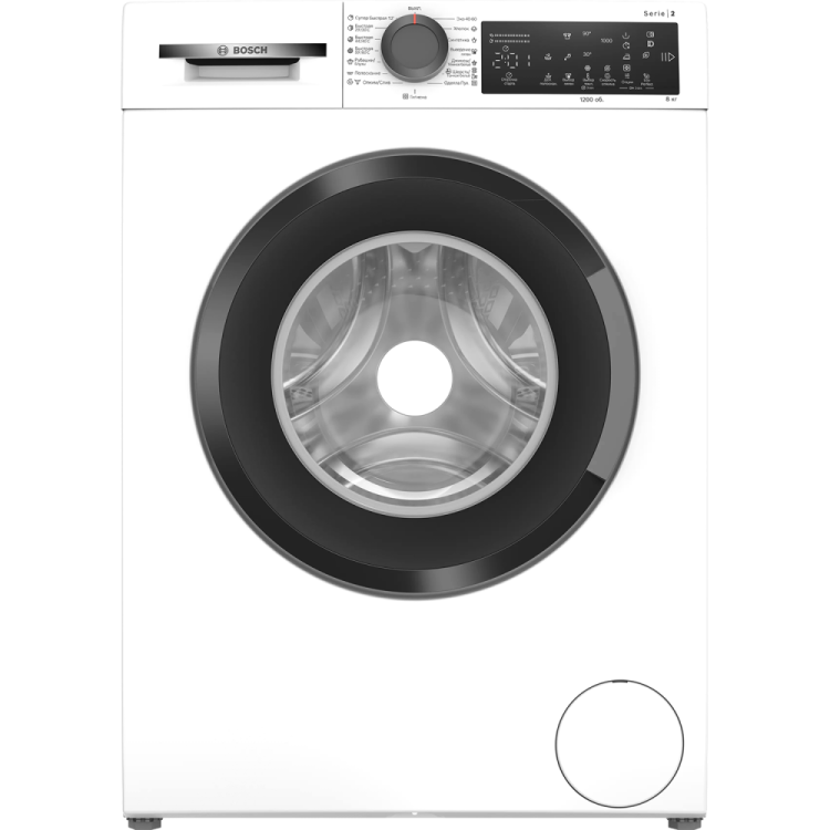 Стиральная машина Bosch WLZ24200ME белый, загрузка фронтальная 8 кг, 1200 об/мин, класс A+++