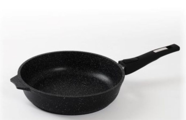 МЕЧТА 026802 Гранит black 26см со съемной ручкой