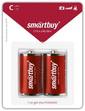 SMARTBUY (SBBA-C02B) LR14-2BL