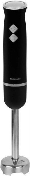 ERGOLUX ELX-HB03-C72 черн-хром (блендер, нерж.сталь, 2 скорости, 300 Вт, 220-240В)