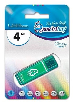 SMARTBUY 4GB GLOSSY SERIES GREEN