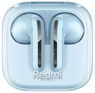 XIAOMI Беспроводные наушники Redmi Buds 6 Active - прозрачно-синие