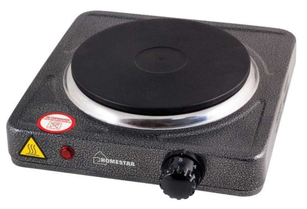 HOMESTAR Электроплитка HOMESTAR HS-1110, чугун 104913