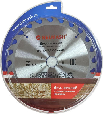 BELMASH Диск пильный 250x3,0/2,0x32/30, 24T