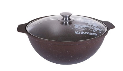 КУКМОР кмк47а а/пр литой 4,5л д/плова стекл/кр Кофейный мрамор