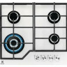 Варочная панель газовая Electrolux KGG64362W, 4 конфорки с газ-контролем, белая