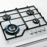 Варочная панель газовая Electrolux KGG64362W, 4 конфорки с газ-контролем, белая