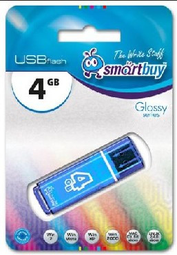 SMARTBUY 4GB GLOSSY SERIES BLUE