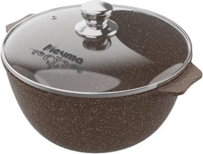 МЕЧТА 57806 со стеклянной крышкой. "Гранит brown" 7,0л