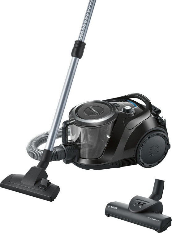 Пылесос Bosch BGS412234A красный, 2200 Вт, уборка сухая, пылесборник контейнер, 2.4 л