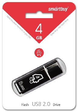 SMARTBUY (SB4GBGS-K) 4GB GLOSSY SERIES BLACK