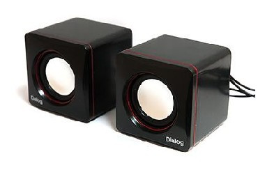 DIALOG AC-04UP USB черный/красный