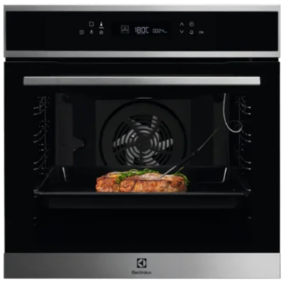 Электрический духовой шкаф Electrolux COE7P31X2, черный/серебристый