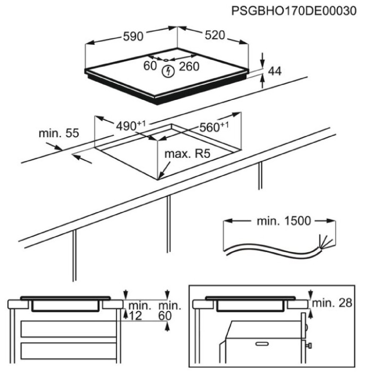 Варочная панель Electrolux EIS87453