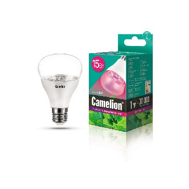 CAMELION LED15-PL/BIO/E27 (Эл.лампа светодиодная для растений 15Вт 220В)