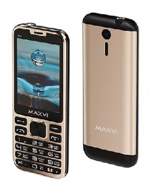 MAXVI X10 METALLIC GOLD (2 SIM)