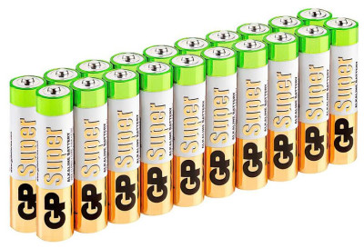 GP LR03 (24A-B20 ) SUPER ALKALINE 24А ААA - 20 шт.