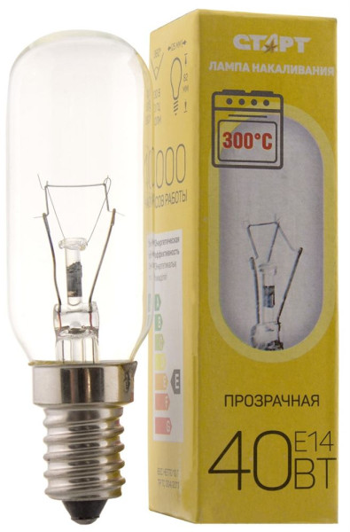 СТАРТ 40Вт Е14 OVEN