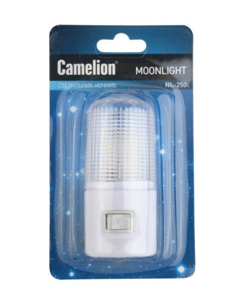CAMELION NL-250 (LED ночник с выкл, 220В)