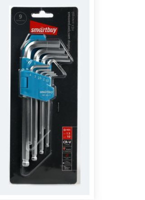SMARTBUY (SBT-HSL-9) набор ключей