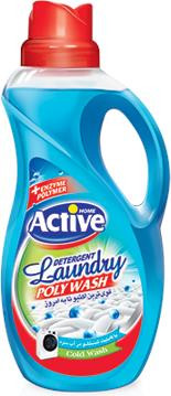 ACTIVE Гель-концентрат для стирки белья универсальный Свежесть моря Poly Wash 1500 мл. 511601401