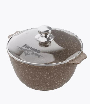 МЕЧТА 45806 со стеклянной крышкой. "Гранит brown" 5,0л