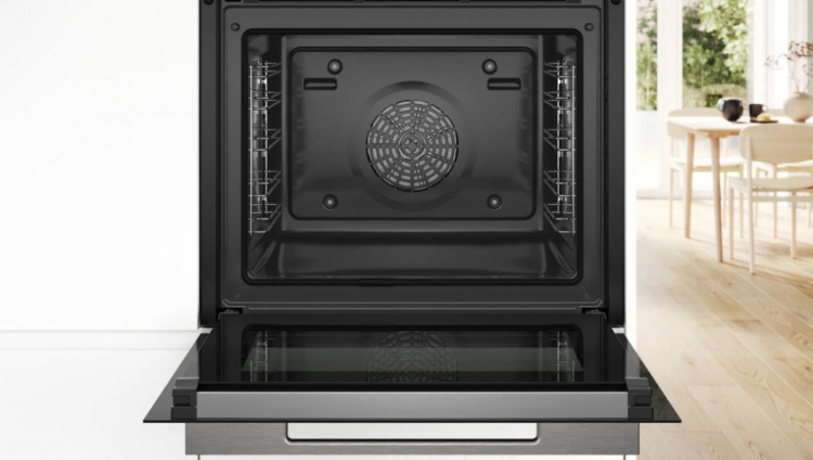 Духовой шкаф Bosch HBG7764B1 Serie 8, 71 л, 14 режимов, пиролитическая очистка