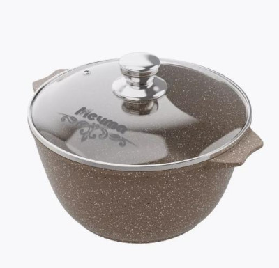 МЕЧТА 46806 со стеклянной крышкой. "Гранит brown" 6,0л