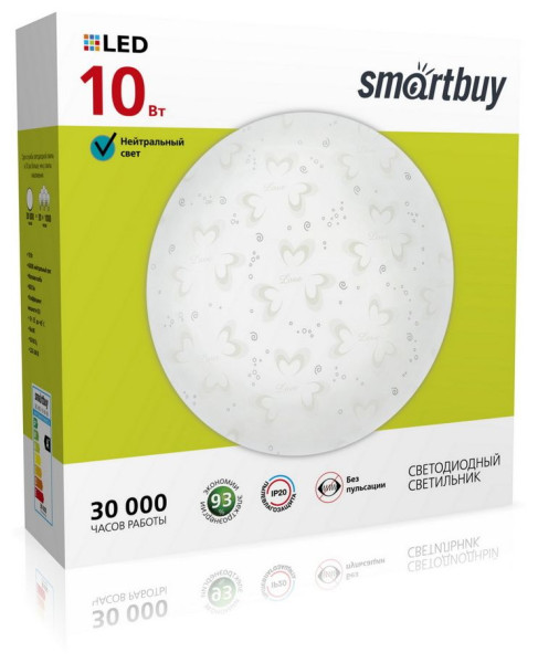SMARTBUY (SBL-MD-10-W-6K) белый 10W Mood