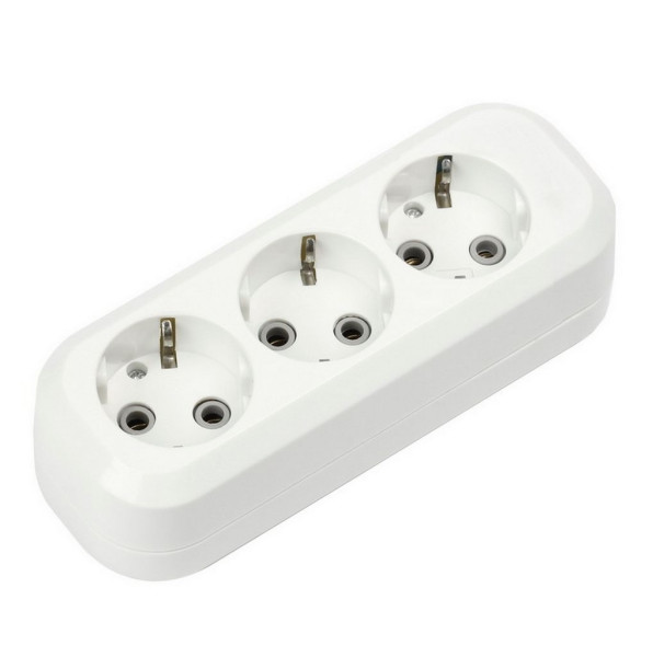 SMARTBUY ( SBE-16-3-00-Z) колодка 3 гнз. 10а/2,2квт, б/з