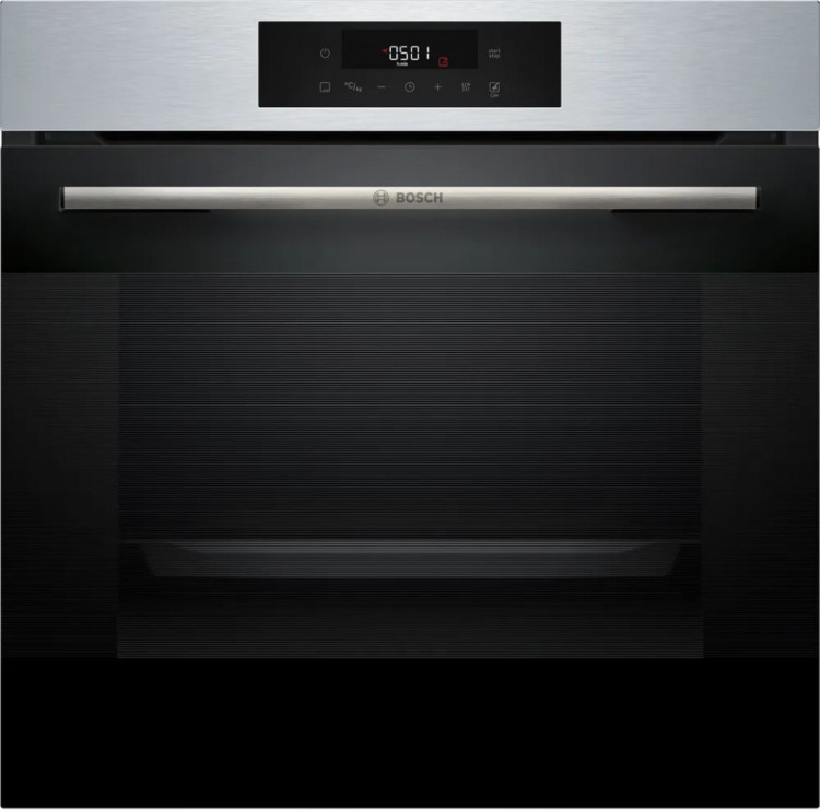 Духовой шкаф Bosch HJG852YS0 Serie 6, 76 л, 8 режимов, нержавеющая сталь