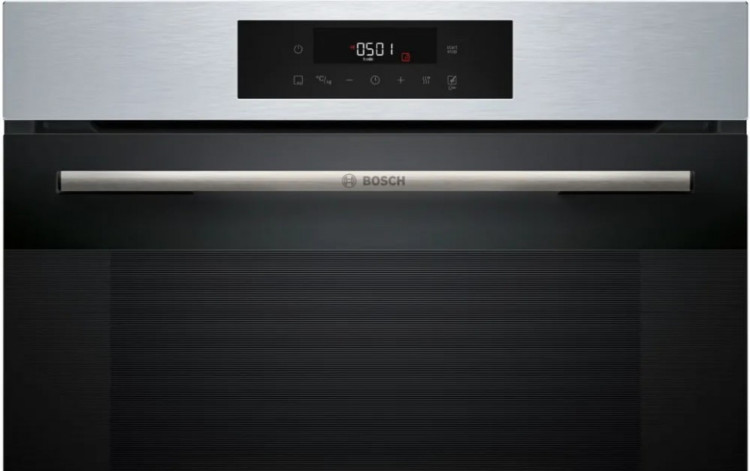 Духовой шкаф Bosch HJG852YS0 Serie 6, 76 л, 8 режимов, нержавеющая сталь