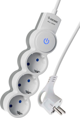 КОСМОС YKsm1.5m-3g-Z-V10A-W Белый/серый