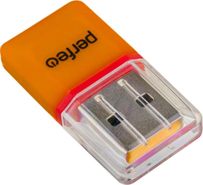 PERFEO (PF E1458) Micro SD, (PF-VI-R008 Orange) оранжевый