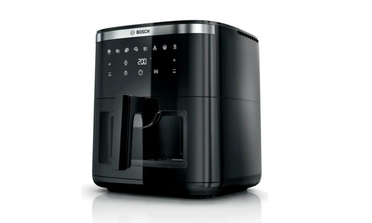 Аэрогриль Bosch MAF671B0 черный, 1800 Вт, 7.2 л, сенсор, 8 программ