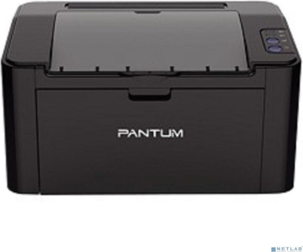 PANTUM P2207 Принтер, Mono Laser, А4, 20 стр/мин, 1200 X 1200 dpi, 128Мб RAM, лоток 150 листов, USB, черный корпус