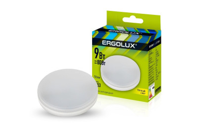 ERGOLUX (13514) LED-GX53-9W-GX53-3K